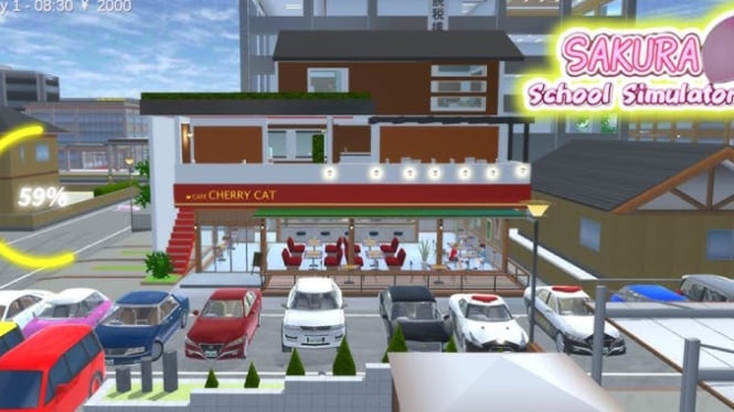 Daftar ID Restoran Mewah di Sakura Scholl Simulator, Rasakan Sensasy Fancy Dinner Mewahnya!