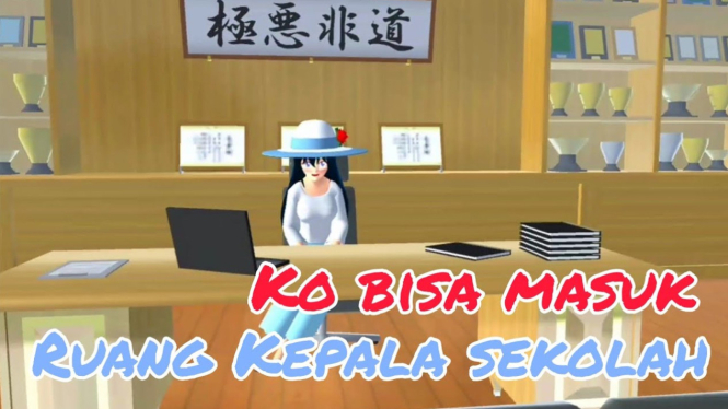 Cara Masuk Ruang Kepala Sekolah di Sakura School Simulator