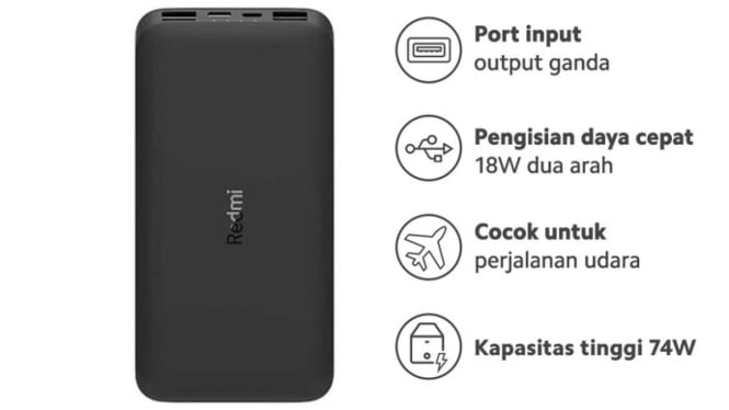 5 Power Bank Fast Charging Terbaik 2024, Isi Baterai dalam Hitungan Menit