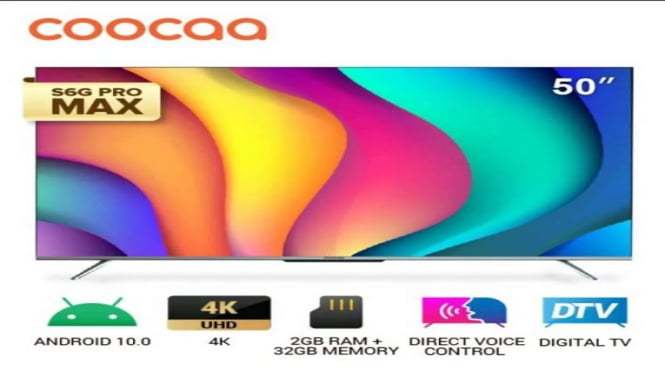 Coocaa 50S6G Pro 4K UHD