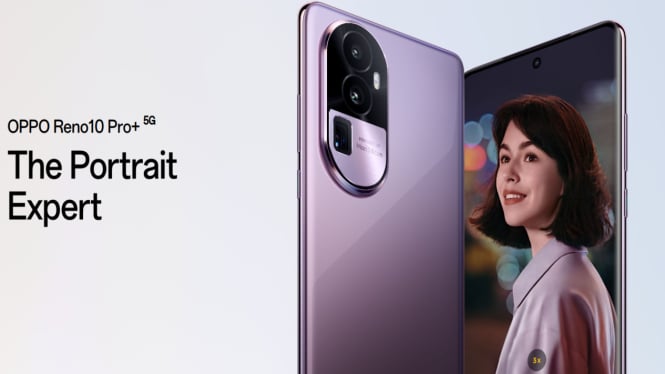 Oppo Reno10 Pro Plus dengan Diskon 25%