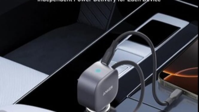 Anker Nano 75W Car Charger dengan Kabel USB-C Retractable Resmi Dirilis Seharga $29,99