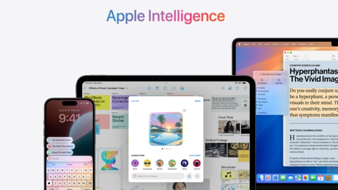 Apple Intelligence Siap Meluncur di Uni Eropa pada April 2025, Hadirkan Fitur AI Baru