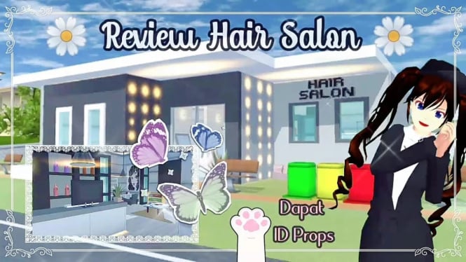 Salon Kecantikan di Sakura School Simulator