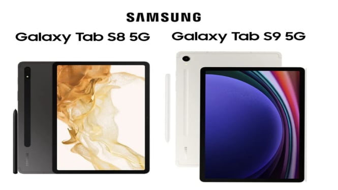 Samsung Galaxy Tab S8 vs Tab S9