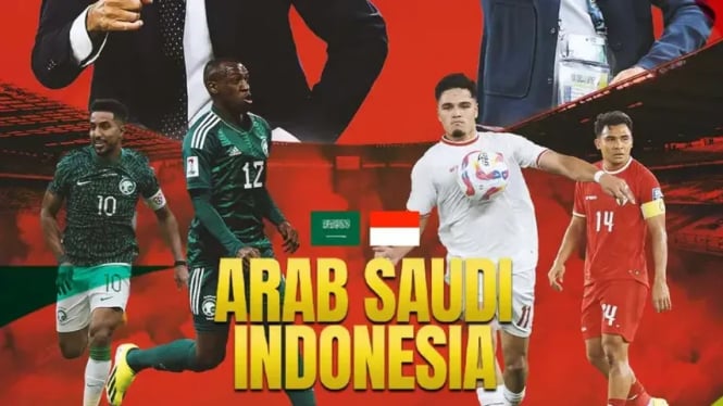 Indonesia vs Arab Saudi: Ujian Besar untuk Dua Pelatih di Kualifikasi Piala Dunia 2026