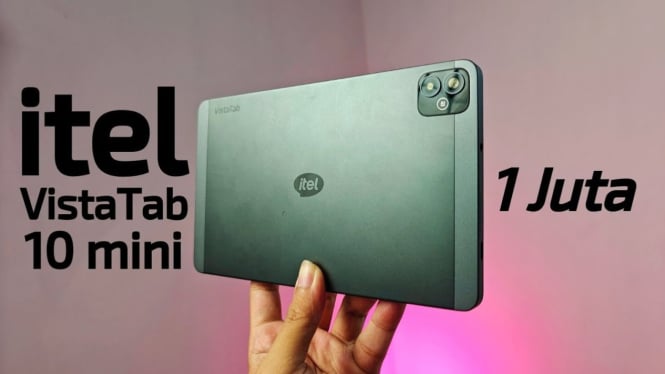 itel VistaTab 10 Mini: Tablet Terjangkau dengan Baterai Super Awet untuk Semua Aktivitas