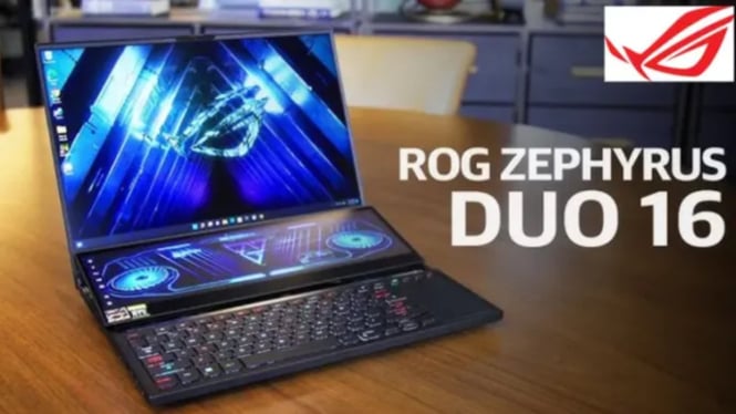 ASUS ROG Zephyrus Duo 16: Laptop Gaming Dua Layar dengan Performa Dewa!