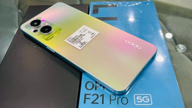 Harga Turun! Oppo F21 Pro 5G, Smartphone Keren Kini Rp3,8 Juta'n