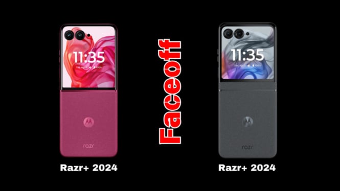 Motorola Razr+ 2024 vs Razr 2024