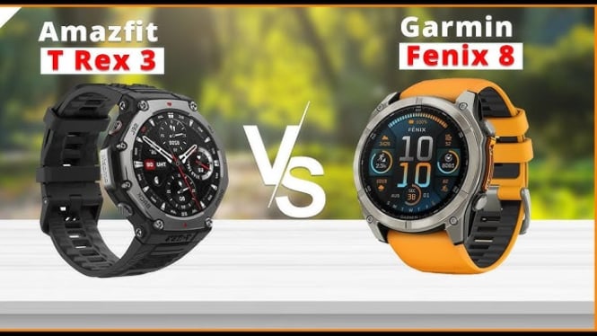 Amazfit T-Rex 3 vs Garmin Fenix 8