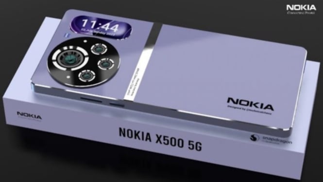 Nokia X500 5G: Smartphone Flagship Ngebut Ditenagai Snapdragon 8 Gen 3, Kamera Setara DSLR dan Baterai Jumbo