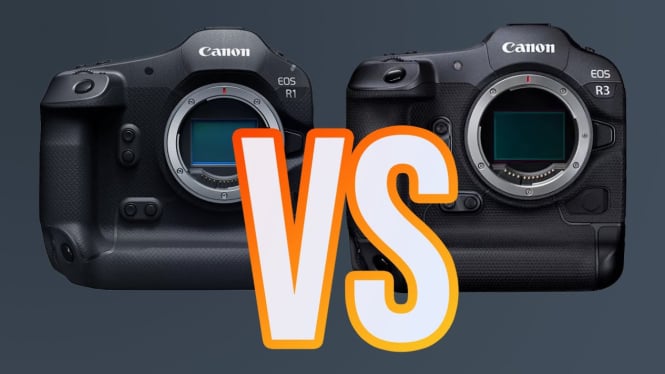 Canon EOS R1 vs Canon EOS R3