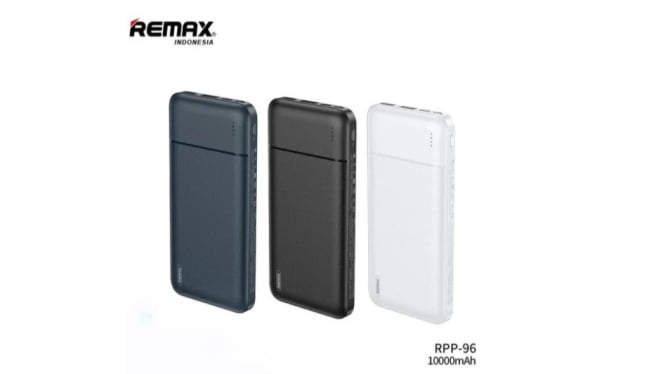 Powerbank Remax 10.000mAh Lango RPP96: Ringan, Stylish, dan Cepat Isi Daya!