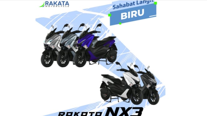 Rakata NX3, Motor Listrik Bongsor yang Siap Taklukkan Jalanan Kota