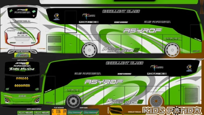 Koleksi Livery BUSSID Tuan Muda JB5 dan JB3 Terbaru 2024, Siap Percantik Busmu!