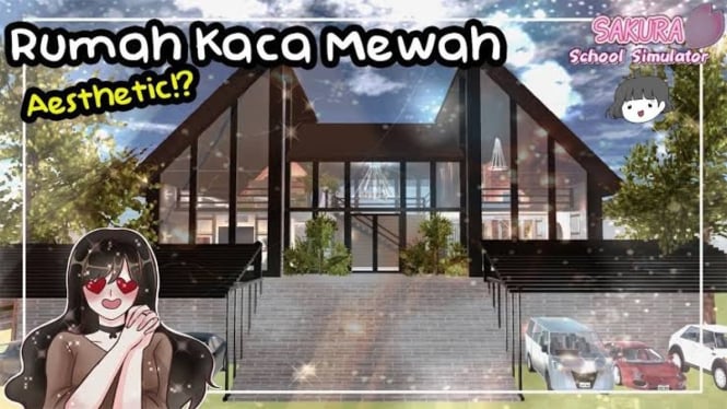 Rumah Kaca di Sakura School Simulator dengan Mudah