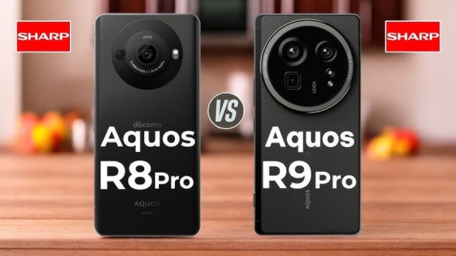 Sharp Aquos R8 Pro vs R9 Pro