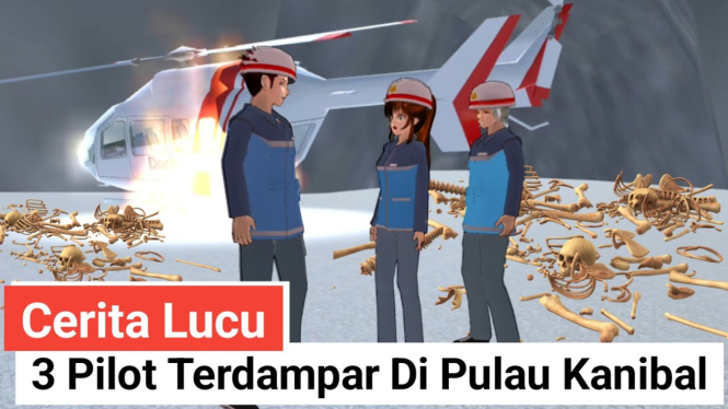 Panduan Menuju Pulau Kanibal di Sakura School Simulator