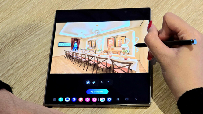 Rahasia Sukses Year-End Dinner Terungkap! Semua Dimulai dari Sketch to Image di Galaxy Z Fold6