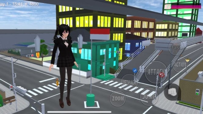 Jelajahi Kota Unik di Sakura School Simulator dengan Kode ID Props Ini! Ada jakarta Juga