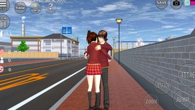 Cara Mudah Meningkatkan Mood Karakter di Sakura School Simulator