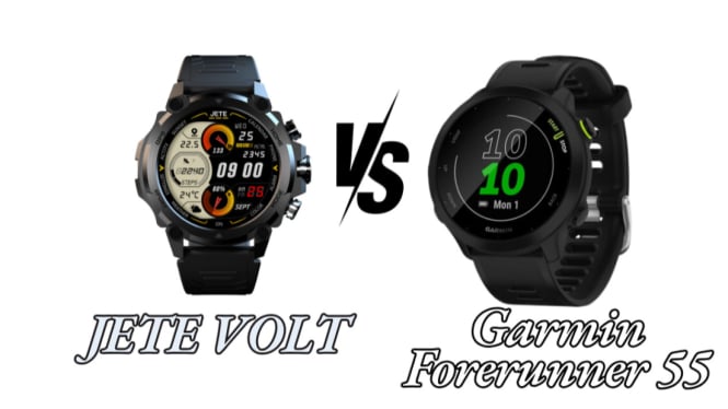 Duel Smartwatch GPS! JETE VOLT vs Garmin Forerunner 55, Pilihan Tepat untuk Aktivitas Outdoor