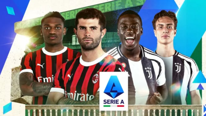 Liive Streaming Official Tanpa VPN AC Milan vs Juventus: Laga Sengit di San Siro, 24 November 2024