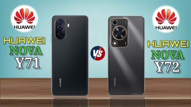 Huawei Nova Y71 vs Huawei Nova Y72