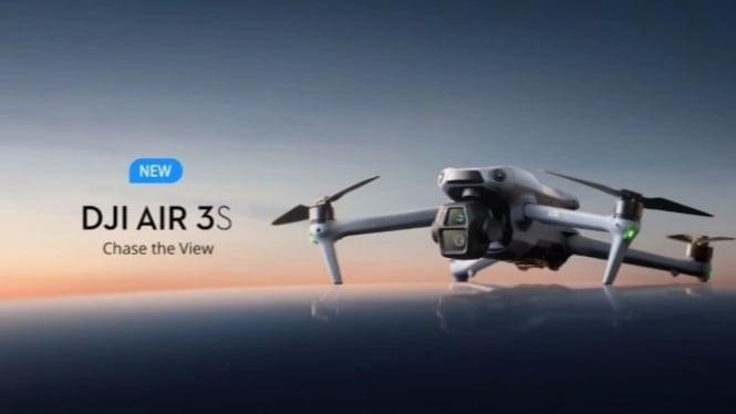 DJI Air 3S: Drone Canggih dengan Dual Kamera untuk Foto dan Video Maksimal