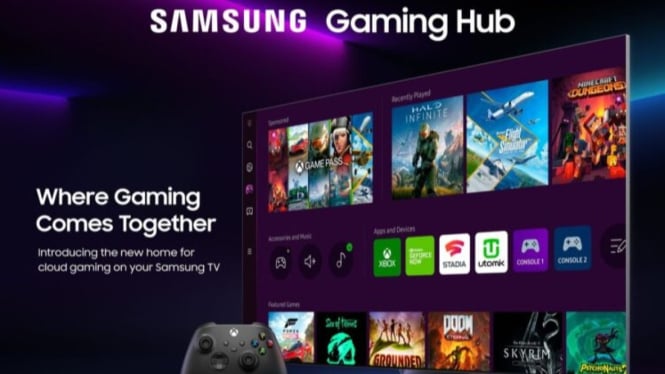 Samsung Kejutkan Gamer! Samsung Resmi Rilis Cloud Gaming - Main Game Tanpa Download