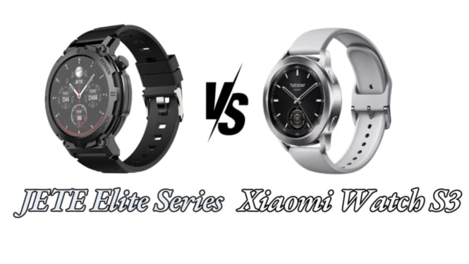 JETE Elite Series vs Xiaomi Watch S3, Duel Smartwatch 1 Jutaan!