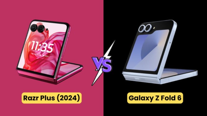 Motorola Razr Plus (2024) vs Samsung Galaxy Z Flip 6