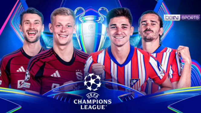 Live Streaming Official Sparta Praha vs Atletico Madrid di Liga Champions Dini Hari ini