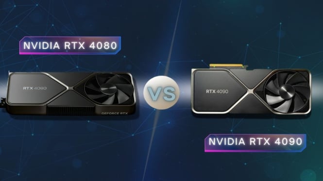 Nvidia GeForce RTX 4080 vs RTX 4090