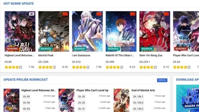 8 Situs Baca Komik Legal dan Gratis yang Bisa Kamu Coba!