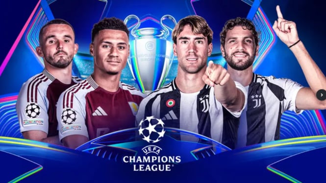 Liga Champions Aston Villa vs Juventus