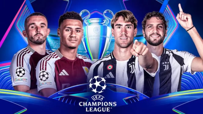 Live Streaming Official Aston Villa vs Juventus - Liga Champions (28/11) Kick-Off 03.00 WIB