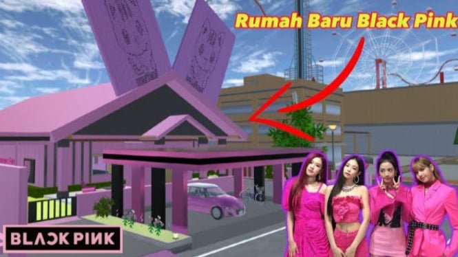 10 ID Rumah Blackpink di Sakura School Simulator yang Wajib Kamu Coba, Mewah Abis!