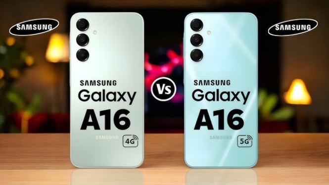 Samsung Galaxy A16 4G vs Samsung Galaxy A16 5G