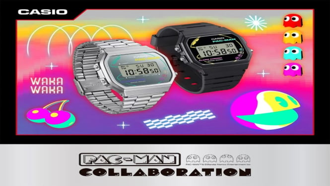 Casio x Pac-Man: Perayaan 45 Tahun Game Ikonik