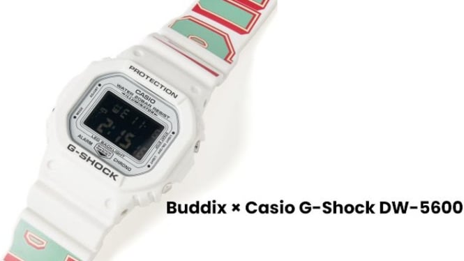 Kolaborasi Mewah: Buddix x Casio G-Shock DW 5600 Edisi Terbatas, ini Harganya!