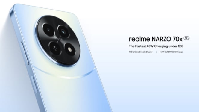 Realme Narzo 70x 5G: HP 2 Jutaan dengan Chipset Kencang dan Baterai Jumbo!