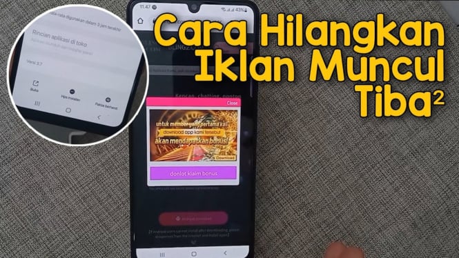 Cara Ampuh Hilangkan Iklan di HP Samsung, Xiaomi, dan Android Lainnya