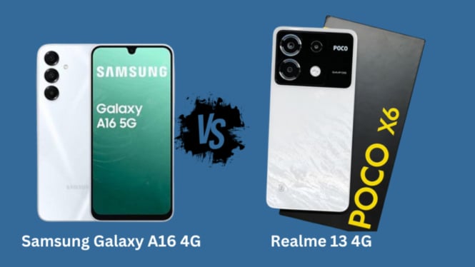 Duel Samsung Galaxy A16 5G dan POCO X6 5G, Harga Sebanding, Mana Yang Lebih Unggul?