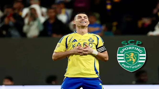 Sporting Lisbon Rilis Jersey Baru untuk Ronaldo, Ini yang Bikin Keren!