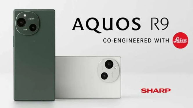 Sharp Aquos R9 Hadir di Indonesia, Bawa Fitur AI dan Kamera Leica