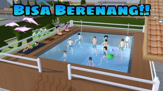 Panduan Cepat Membuat Kolam Air Panas di Sakura School Simulator