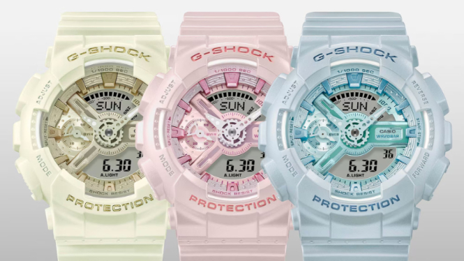 G-SHOCK Hadirkan Trio Jam Tangan Hibrida