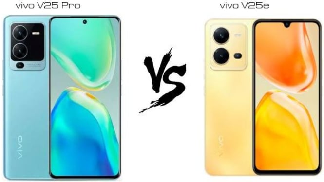 Perbandingan Vivo V25 Pro dan Vivo V25e